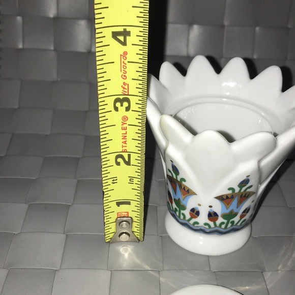 Vintage Elizabeth Arden Treasures of the Pharaohs Small Trinket Box Vase - Picture 11 of 11